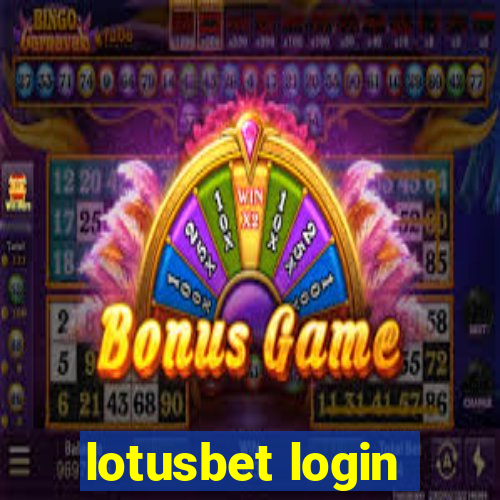 lotusbet login